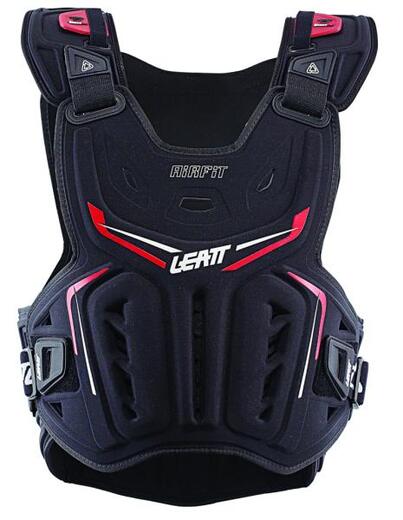Защита панцирь Leatt Chest Protector 3DF AirFit Black/Red (5017120112) pitbikemarket.ru