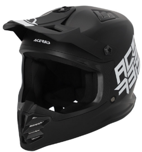 Шлем детский Acerbis PROFILE JUNIOR Black 2 , M (49-50) pitbikemarket.ru