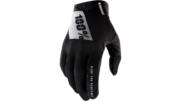 Мотоперчатки 100% Ridefit Glove (Black/White, S, 2022 (10010-00000)) pitbikemarket.ru