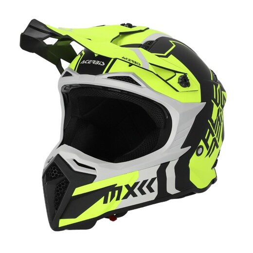 Шлем Acerbis PROFILE 5 22-06 Black/Fluo-Yellow, XL pitbikemarket.ru