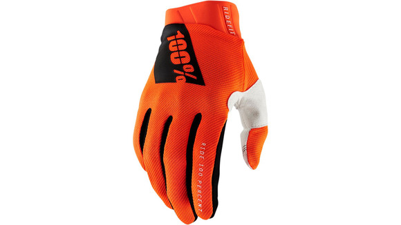 Мотоперчатки 100% Ridefit Glove (Fluo Orange, M, 2022 (10010-00006)) pitbikemarket.ru