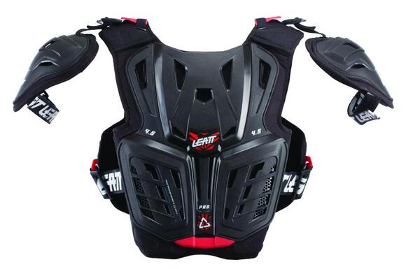 Защита панцирь подростковый Leatt Chest Protector 4.5 Junior (Orange/White, L/XL, 2024 (5017120120)) pitbikemarket.ru