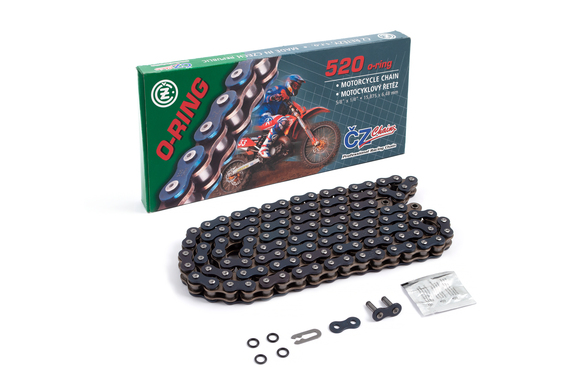 Цепь привода сальниковая CZ Chains 520 ORM - 120 (O-Ring) pitbikemarket.ru