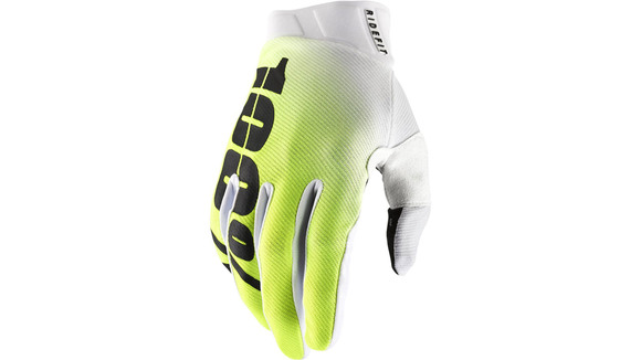 Мотоперчатки 100% Ridefit Glove (Korp Yellow, M, 2022 (10010-00016)) pitbikemarket.ru
