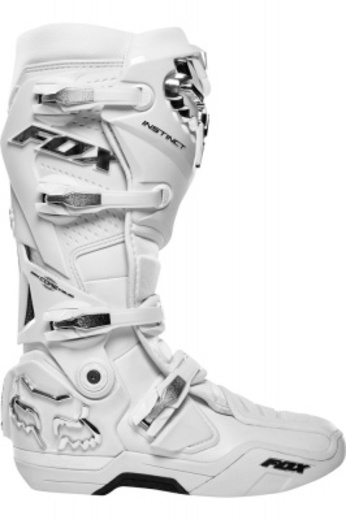 Мотоботы Fox Instinct Boot White/Silver, 9, 2020 (22756-548-9) pitbikemarket.ru