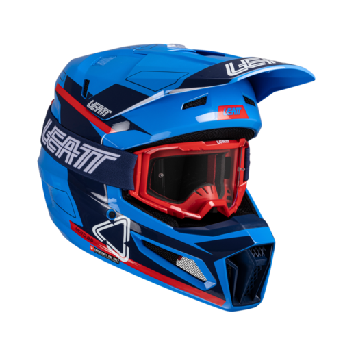 Мотошлем Leatt Moto 3.5 Helmet Kit (Royal, L, 2025 (1025100483)) pitbikemarket.ru