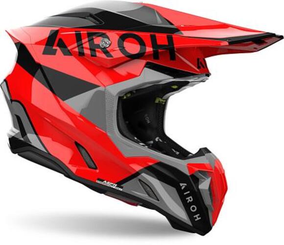 Шлем Airoh TWIST 3 KING Red Glossy, M pitbikemarket.ru