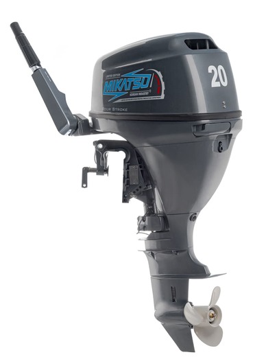 Лодочный мотор MIKATSU MF20FHS (4х-тактный) pitbikemarket.ru