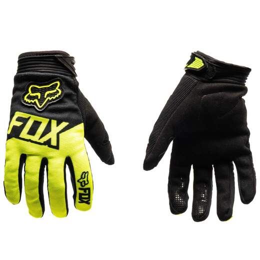 Перчатки мото FOX GL1 Yellow (M) (текстиль) мотокросс pitbikemarket.ru