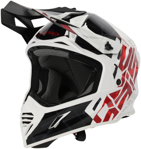 Шлем Acerbis X-TRACK 22-06 Black/White, S pitbikemarket.ru