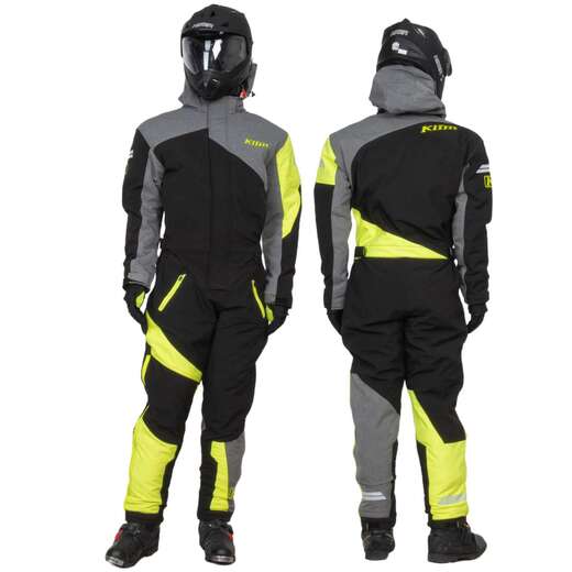 Комбинезон для снегохода KLIM RAILSLIDE (-5 С) №9 black-yellow (текстиль) (L) pitbikemarket.ru