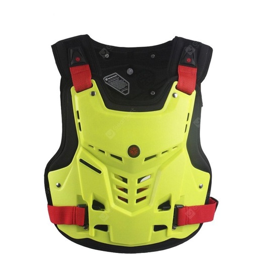 Защита тела (панцирь) желтая Scoyco AM05 L pitbikemarket.ru