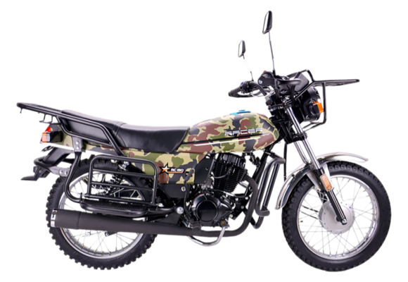 Мотоцикл Racer RC150-23A Tourist (черно-зеленый) (Россия) с ПТС pitbikemarket.ru