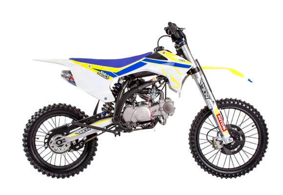 Питбайк Apollo RXF Freeride 125L 17x14 Белый pitbikemarket.ru