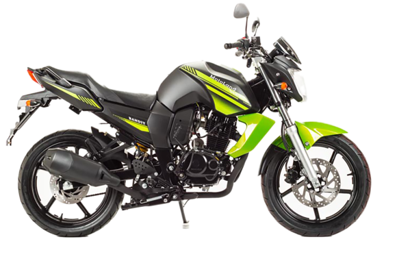 Мотоцикл Motoland BANDIT 250 Зеленый pitbikemarket.ru