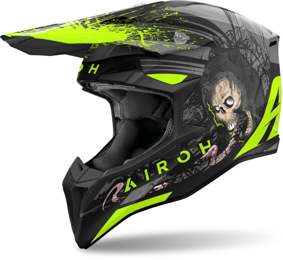 Шлем Airoh WRAAAP DARKNESS Matt, XXL pitbikemarket.ru