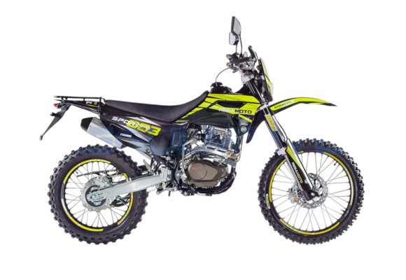 Мотоцикл Regulmoto Sport-003 PR PRO (Черный/ желтый) pitbikemarket.ru