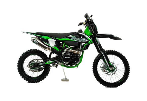 Мотоцикл Motoland FX 450 NC (194MQ) зеленый pitbikemarket.ru