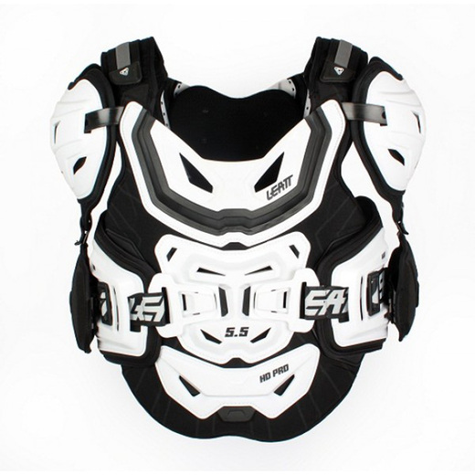 Защита панцирь Leatt Chest Protector 5.5 Pro HD белая (5014101102) pitbikemarket.ru